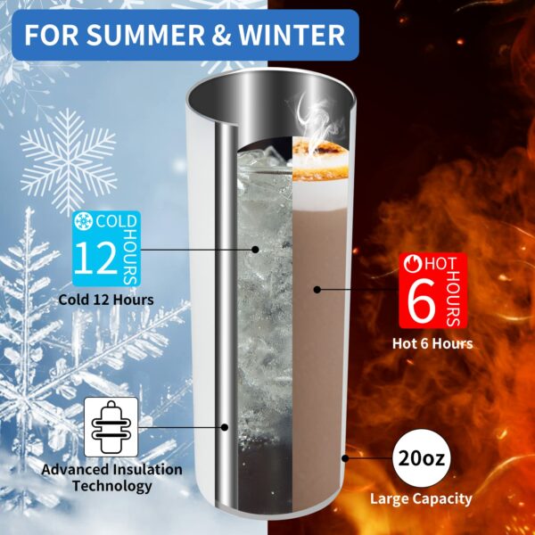 Customizable 20oz Skinny Tumbler
