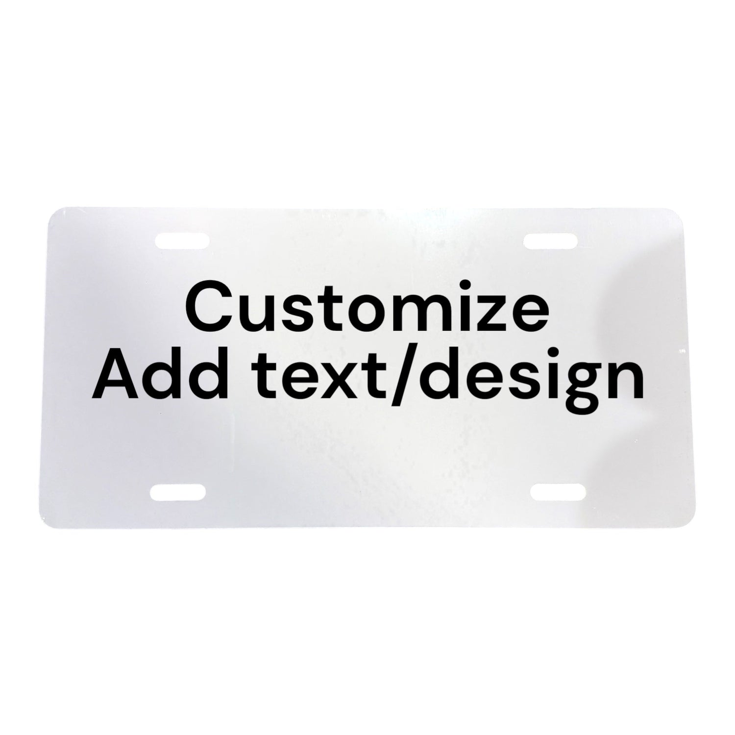 Customized License Plates