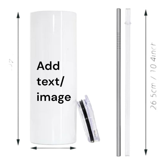Customizable 20oz Skinny Tumbler